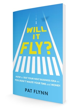Will It Fly? blue book cover with plan runway