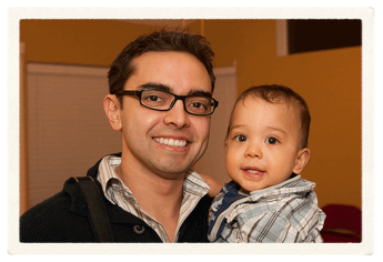 Pat and little Keoni