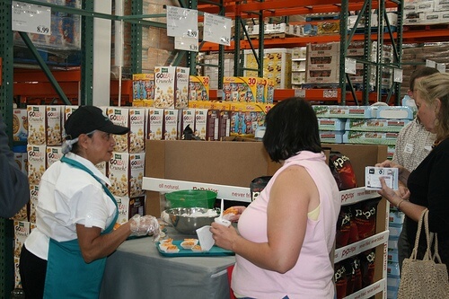 Photo of Costco Sample Table