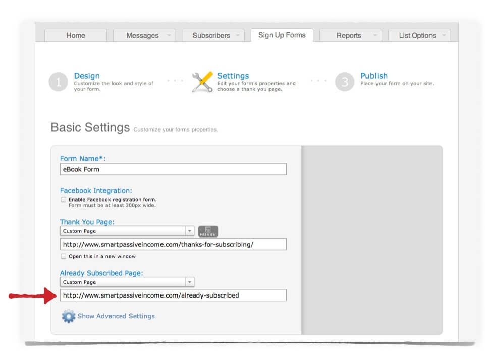 In the AWeber Sign Up Forms basic settings, one of the options is to set an Already Subscribed page. Choose "custom page" and then enter the URL.