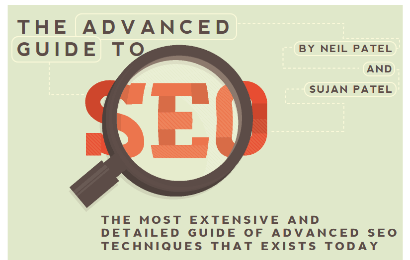 Cover image for The Advanced Guide to SEO by Neil Patel and Sujan Patel