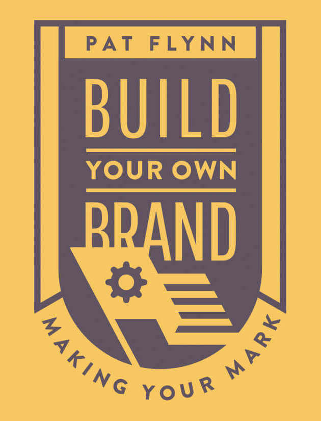 Build Your Own Brand: Making Your Mark logo with a waving flag