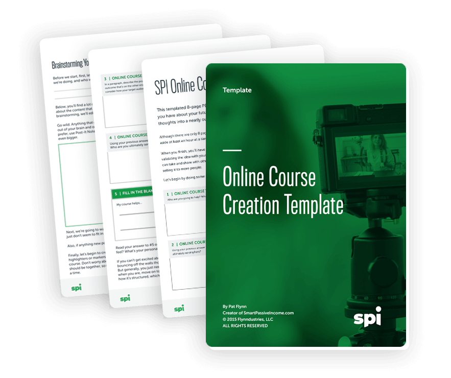 Online Course Creation Template PDF