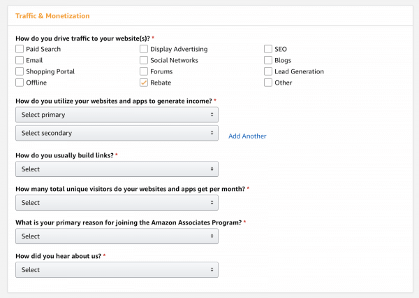 Join the Amazon Affiliate Program — Step By Step Instructions