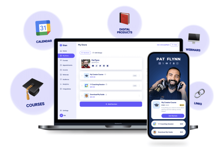 Stan Store Course Stan Store | Smart Passive Income