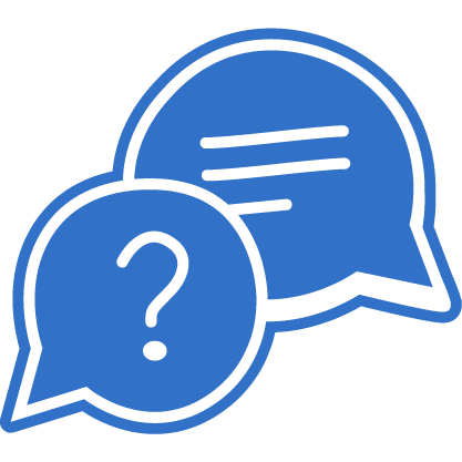 Questions and answers icon