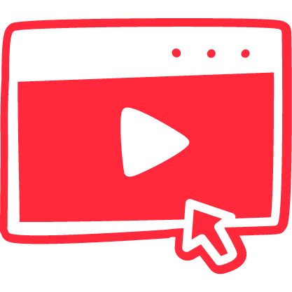 Video play icon