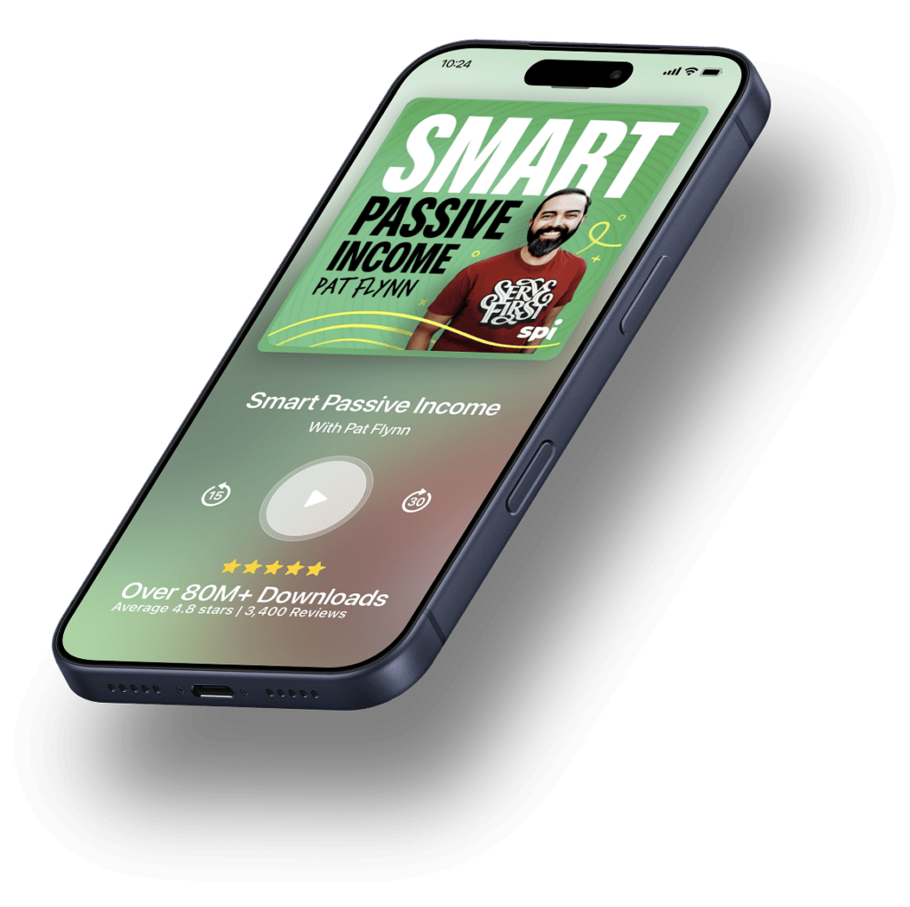 SPI Podcast playing on a phone