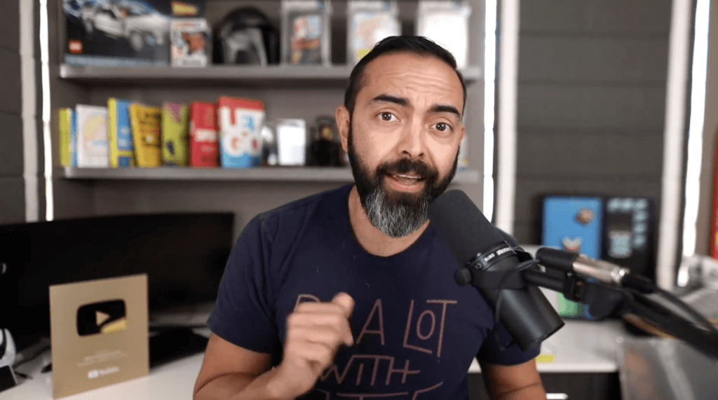 Pat talking about how to start on YouTube