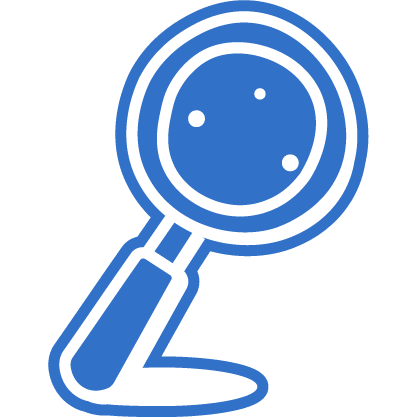 Magnifying glass icon